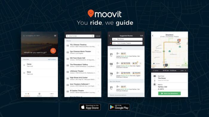 На смартфонах Huawei появилось приложение Moovit - это лучшая альтернатива Google Maps и Apple Maps