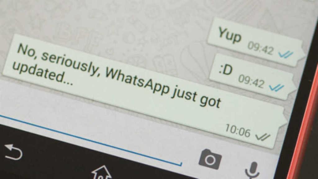 Что значит одна галочка в Whatsapp