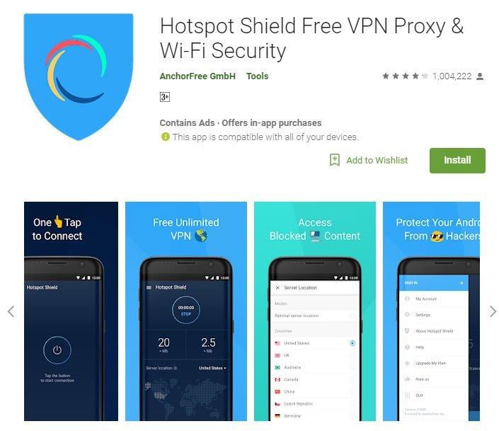 ÐÑÑÑÐ¸Ðµ VPN Ð´Ð»Ñ Android