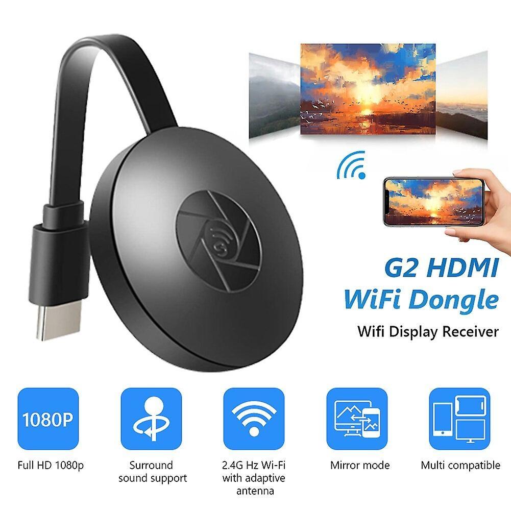 G2 Miracast Tv Dongle Wifi Wireless Tv Stick Supoort Hdmi-compatible 1080p Hd Mirror Screen Display Adapter For Ios Andorid | Fruugo NO