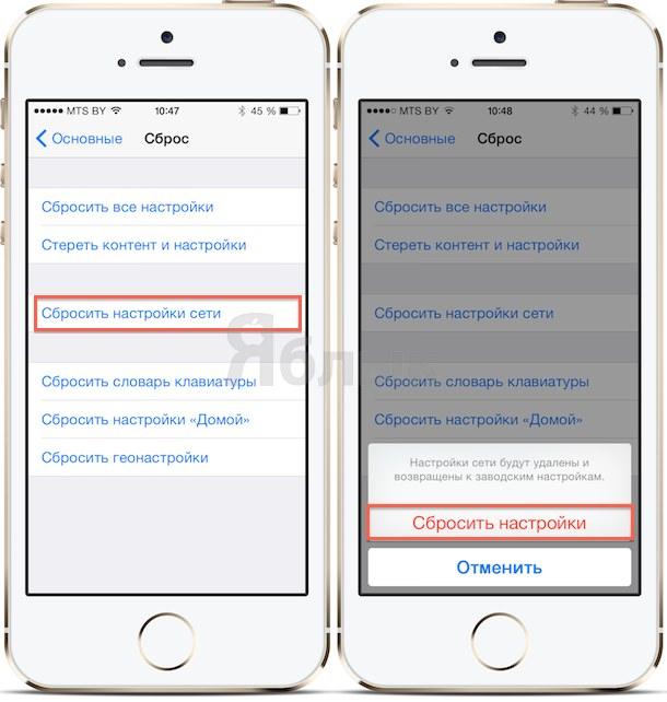 Поделиться заметкой iphone сбой подключения