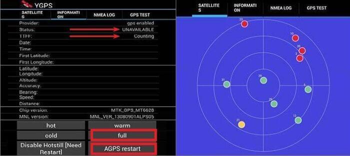 Настройка gps на андроид магнитоле