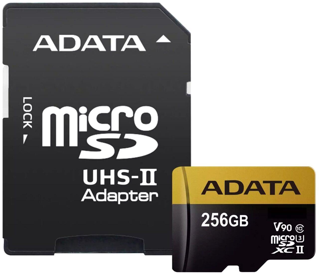 Карта памяти ADATA Premier ONE microSDXC UHS-II U3 Class 10 + SD adapter — Карты памяти — купить по выгодной цене на Яндекс Маркете