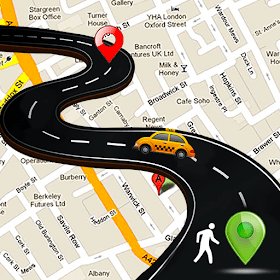 Скачать Бесплатные GPS-карты - навигация и поиск мест [APK] v1.0 на Андроид бесплатно
