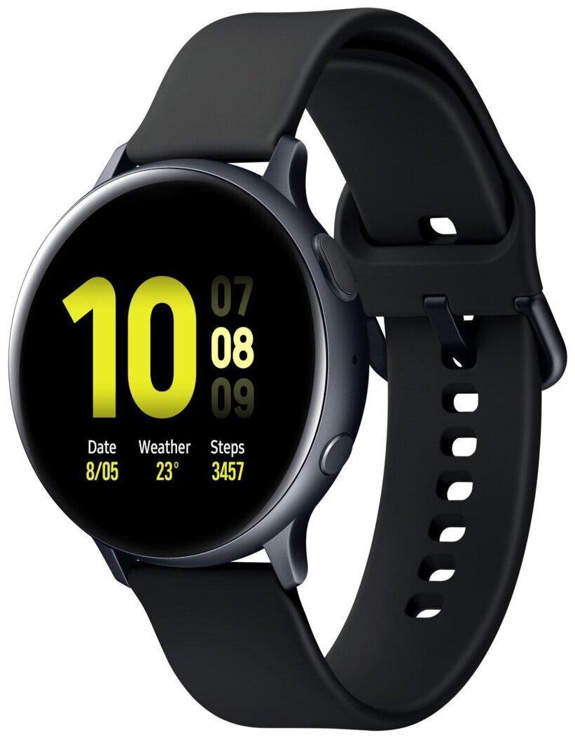 Умные часы Samsung Galaxy Watch Active2 алюминий 44мм, лакрица