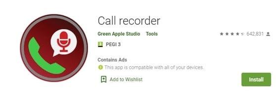 Vocie Recorder App for Android - Call Recorder