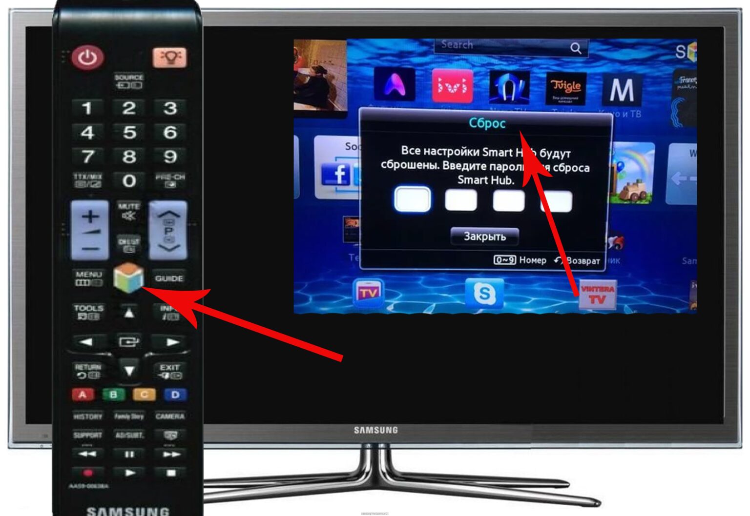Как подключить ip телевидение к телевизору самсунг смарт тв через wifi
